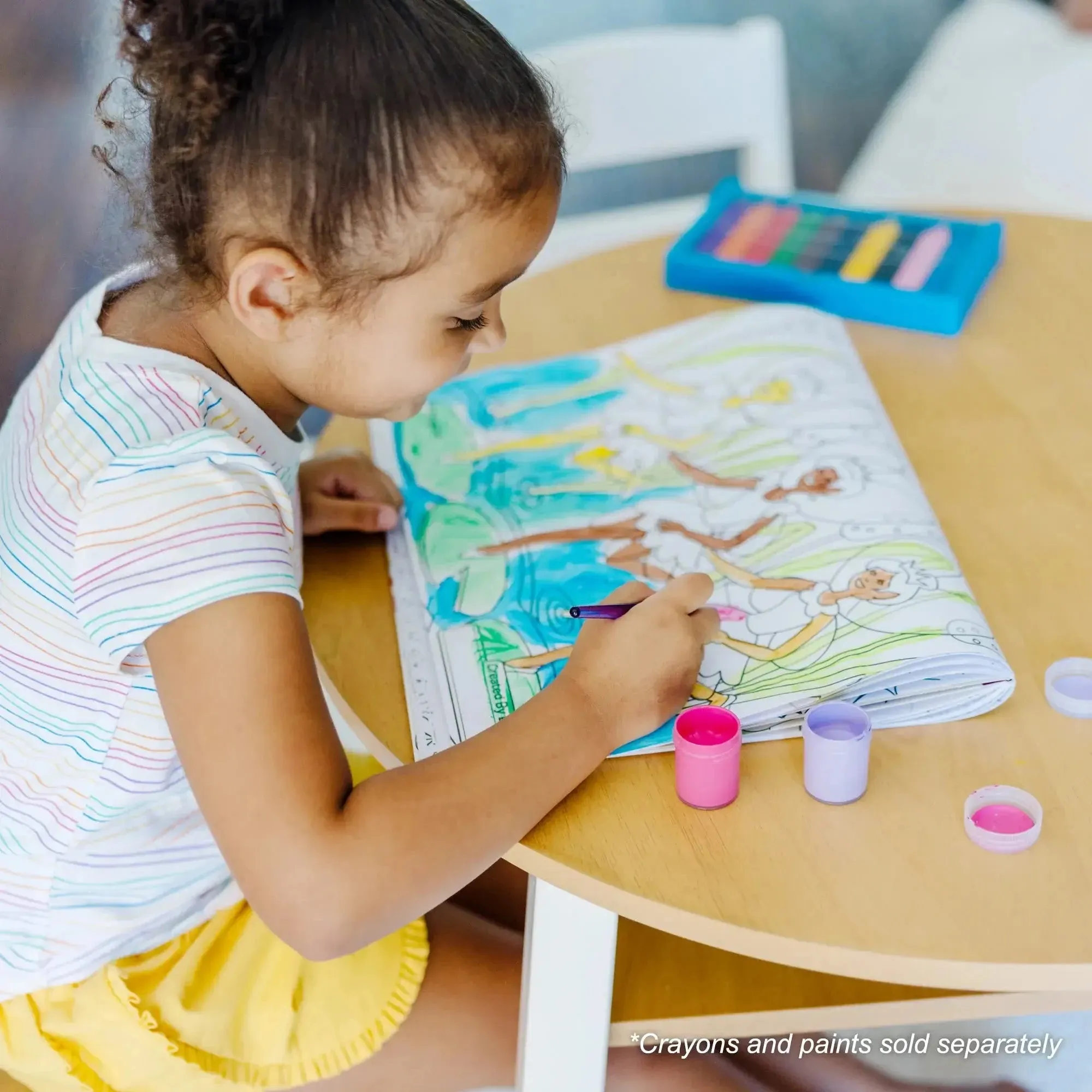 Melissa and Doug Princess and Fairy Jumbo Coloring Pad