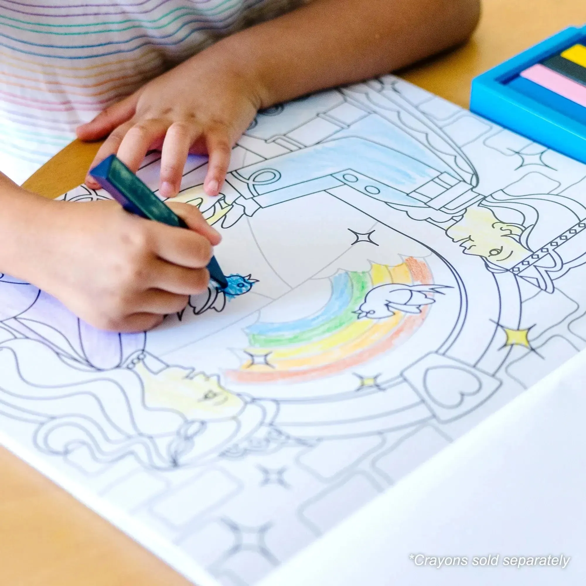 Melissa and Doug Princess and Fairy Jumbo Coloring Pad