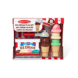 Melissa and Doug Scoop & Stack Ice Cream Cone Play Set