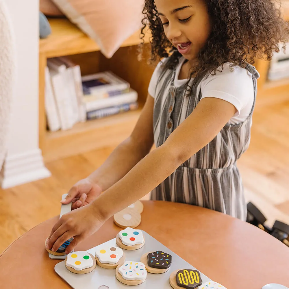 Melissa and Doug Slice and Bake Cookie Wooden Food Play Set