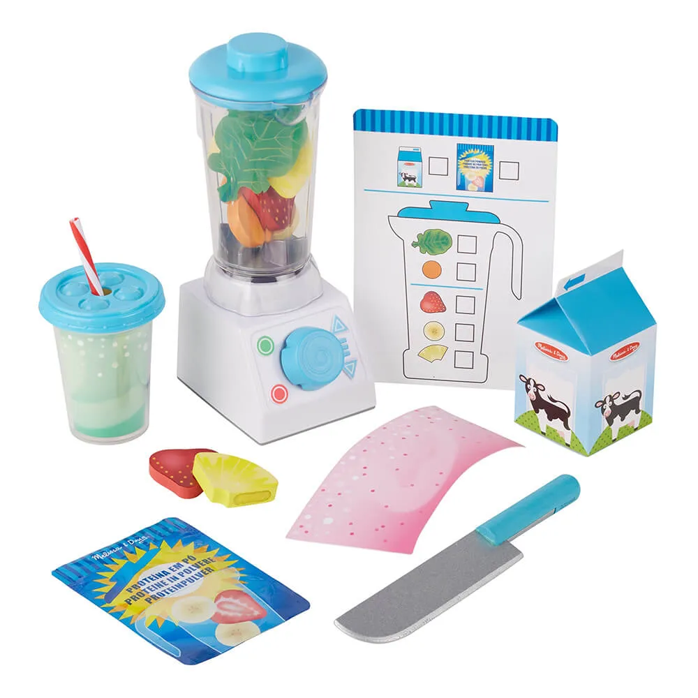 Melissa and Doug Smoothie Maker Blender Play Set