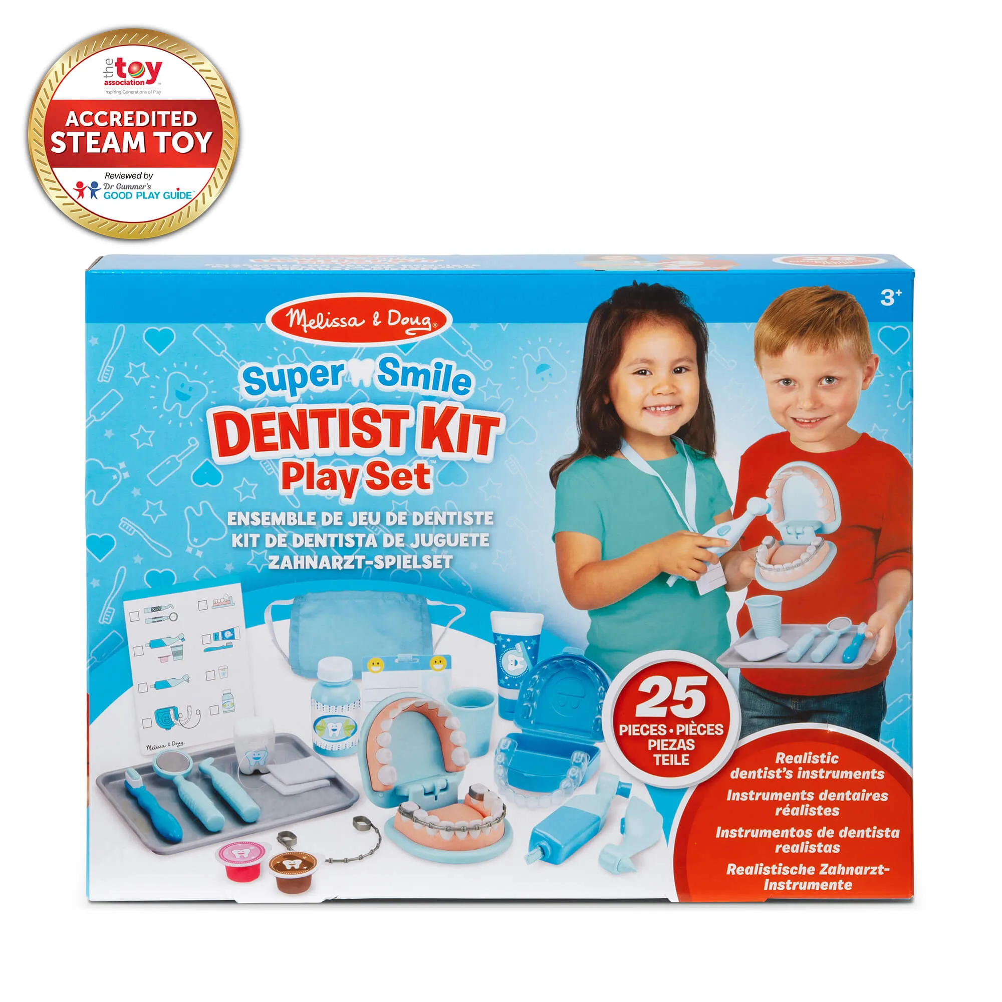 Melissa and Doug Super Smile Dentist Kit Play Set