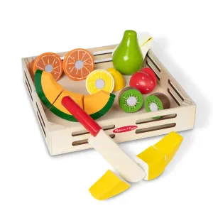 Melissa and Doug Wooden Cutting Fruit Play Food