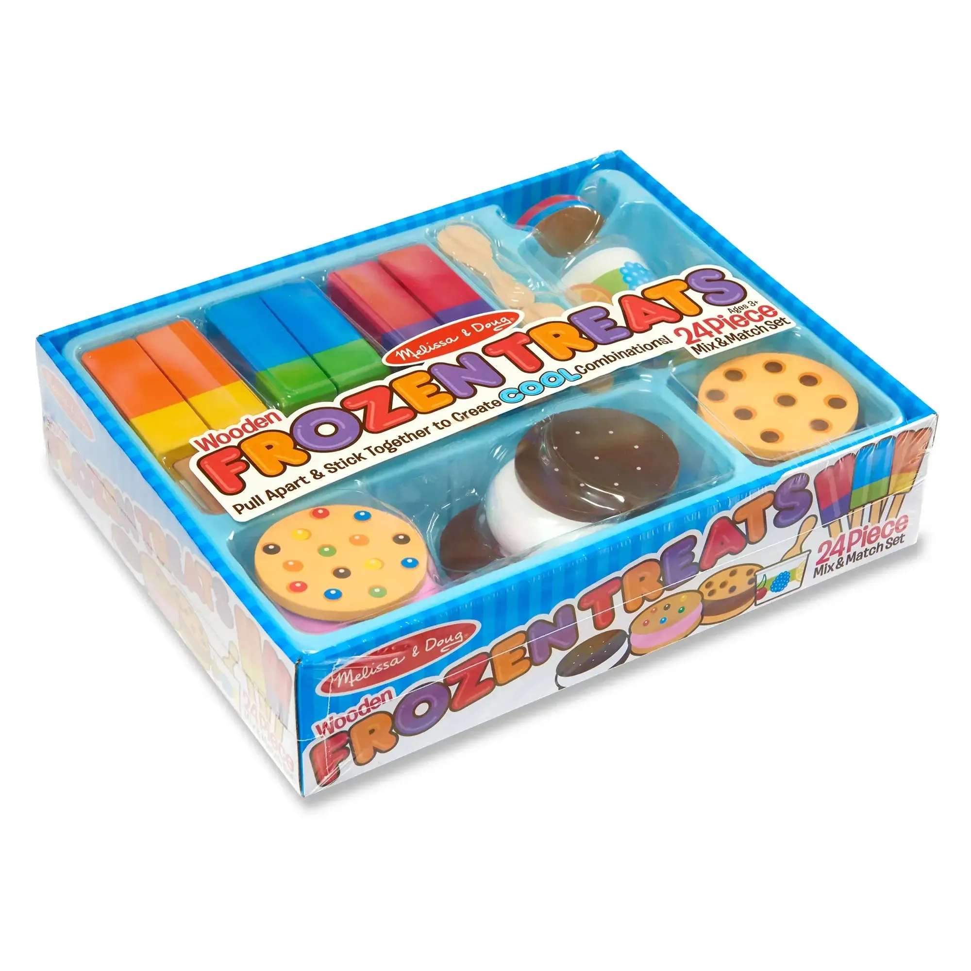 Melissa and Doug Wooden Frozen Treats Play Set