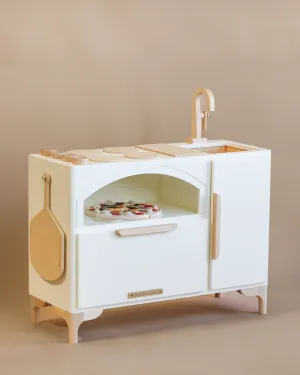 Milton & Goose Play Kitchen With Pizza Oven - Made in USA Odin Parker