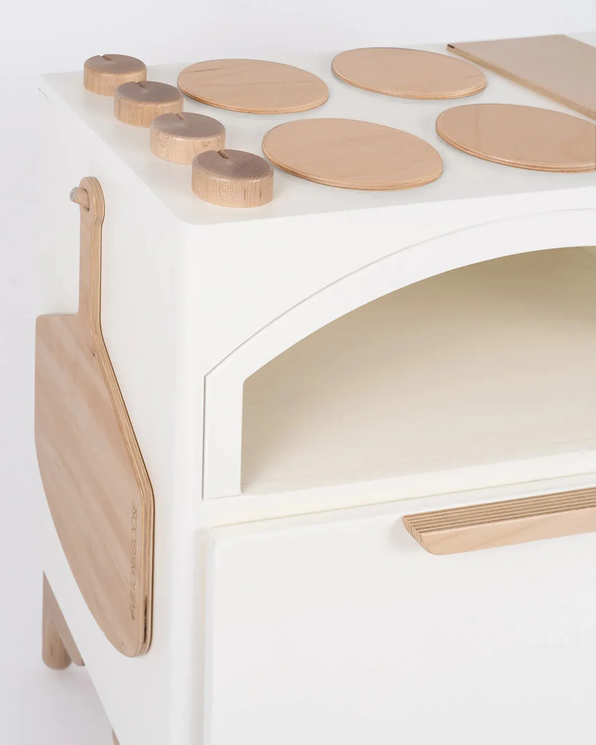 Milton & Goose Play Kitchen With Pizza Oven - Made in USA Odin Parker