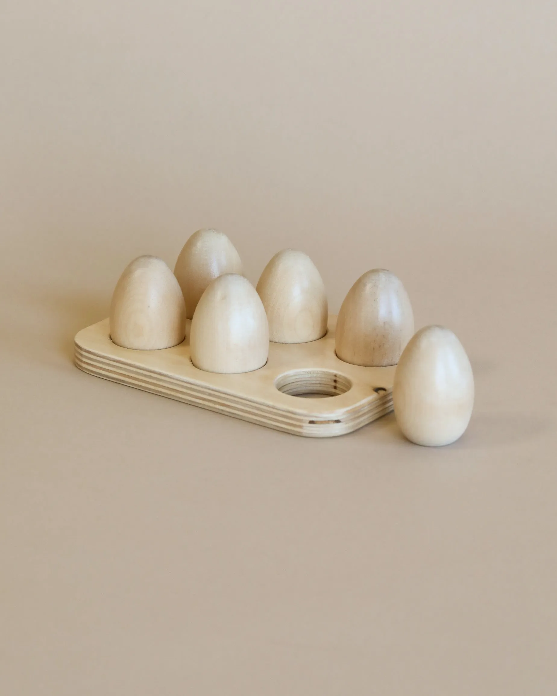 Milton & Goose Wooden Half Dozen Eggs - Made in USA Odin Parker