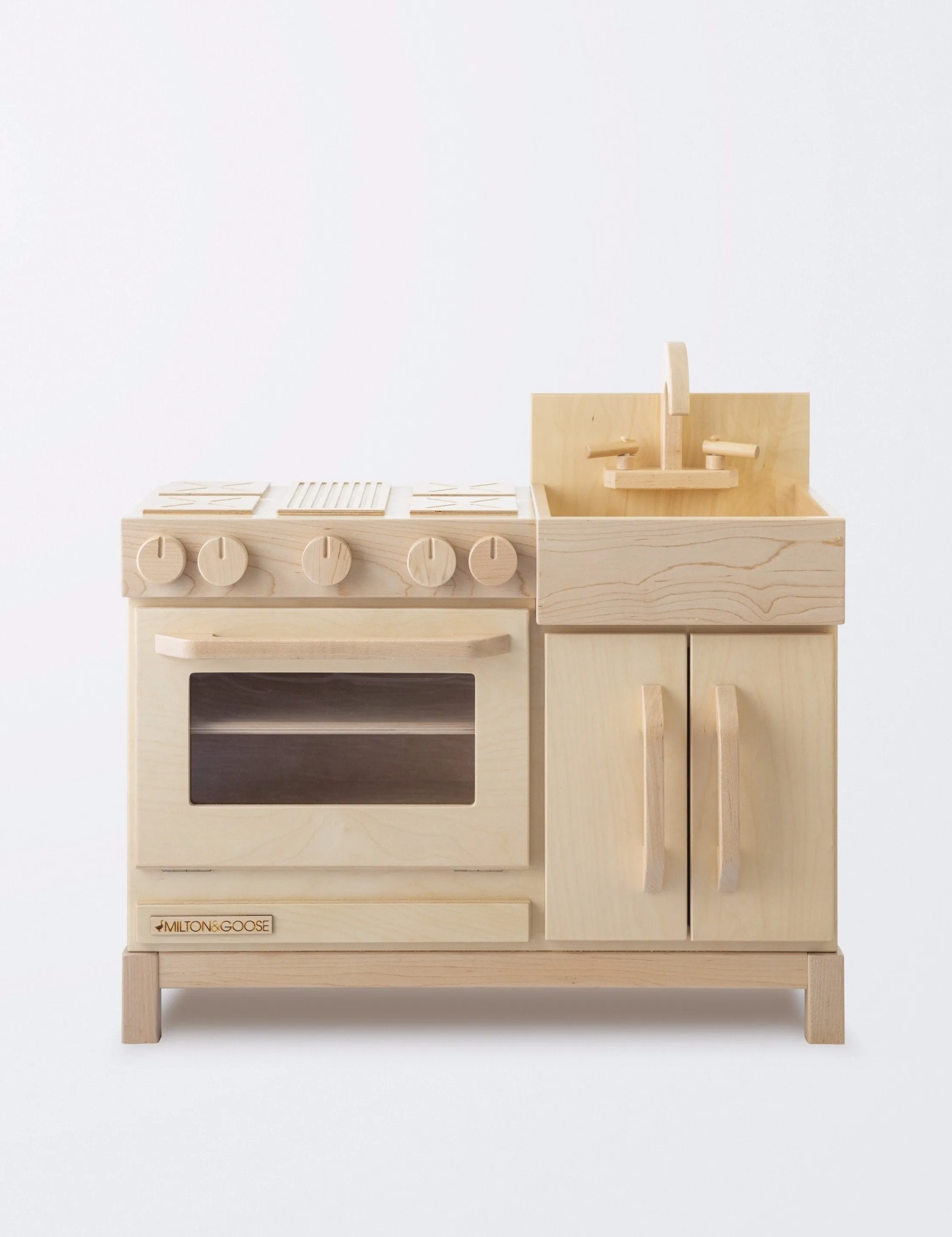 Milton & Goose Wooden Play Kitchen - Made in USA Odin Parker