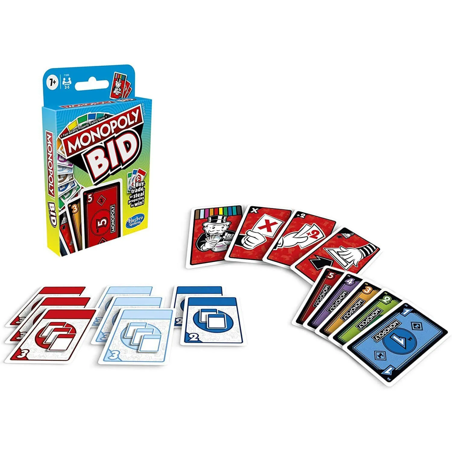 Monopoly Bid Card Game