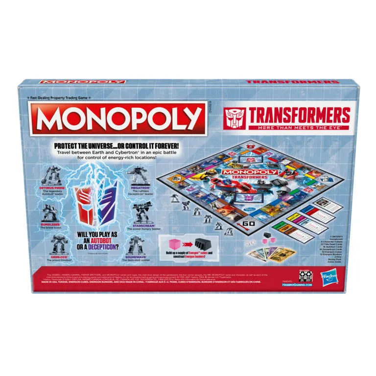 Monopoly Transformers Edition
