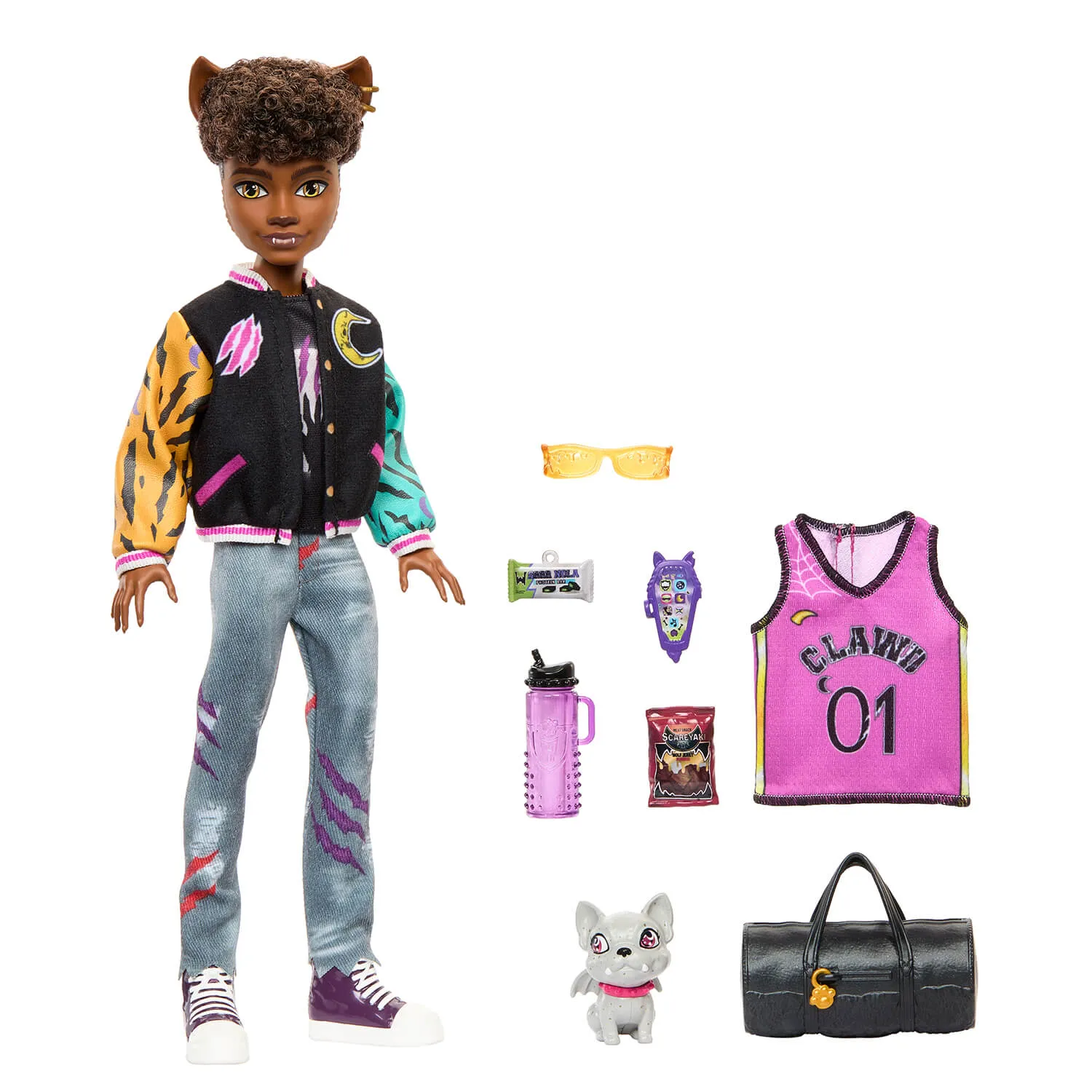 Monster High Clawd Wolf Doll With Pet