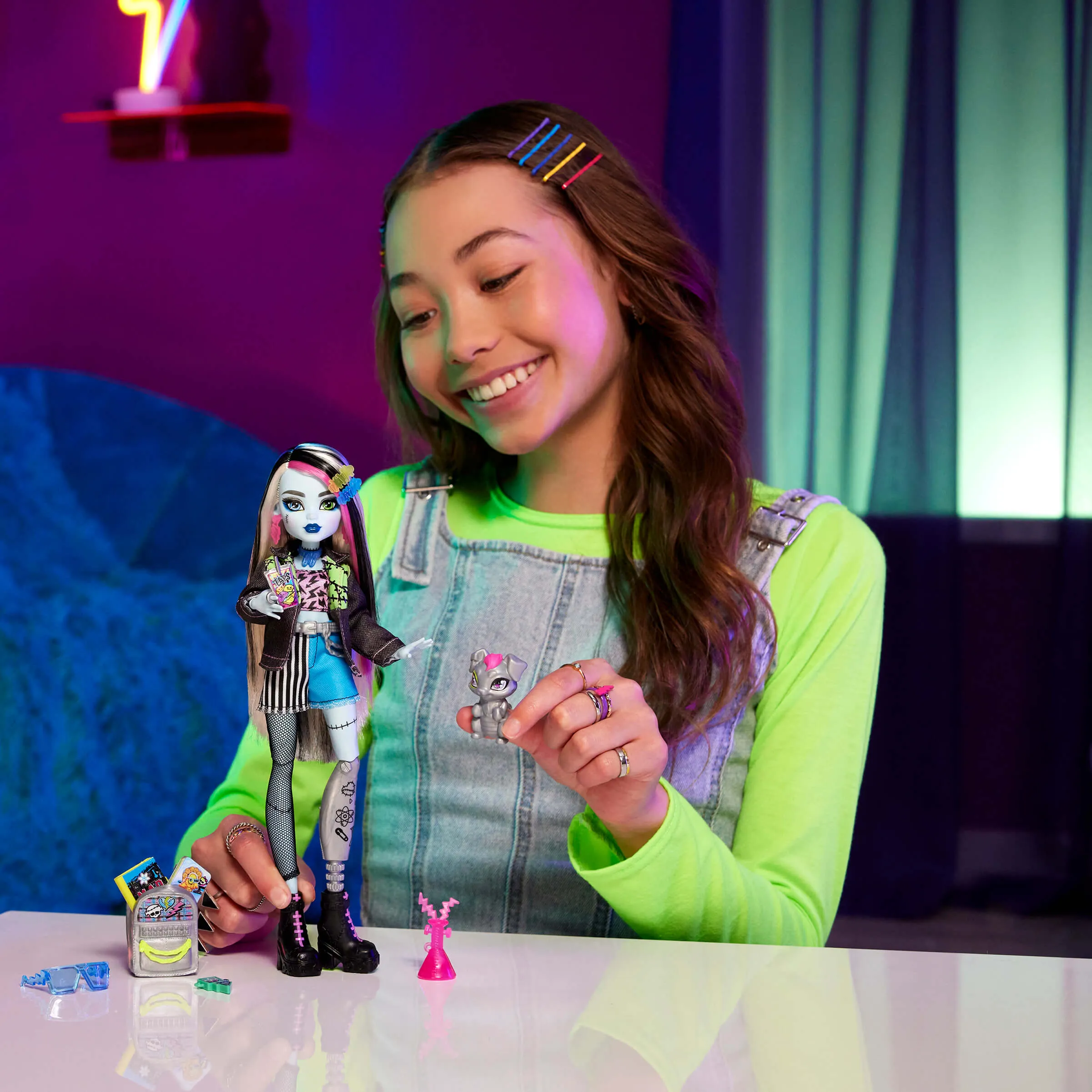 Monster High Frankie Stein Doll with Pet