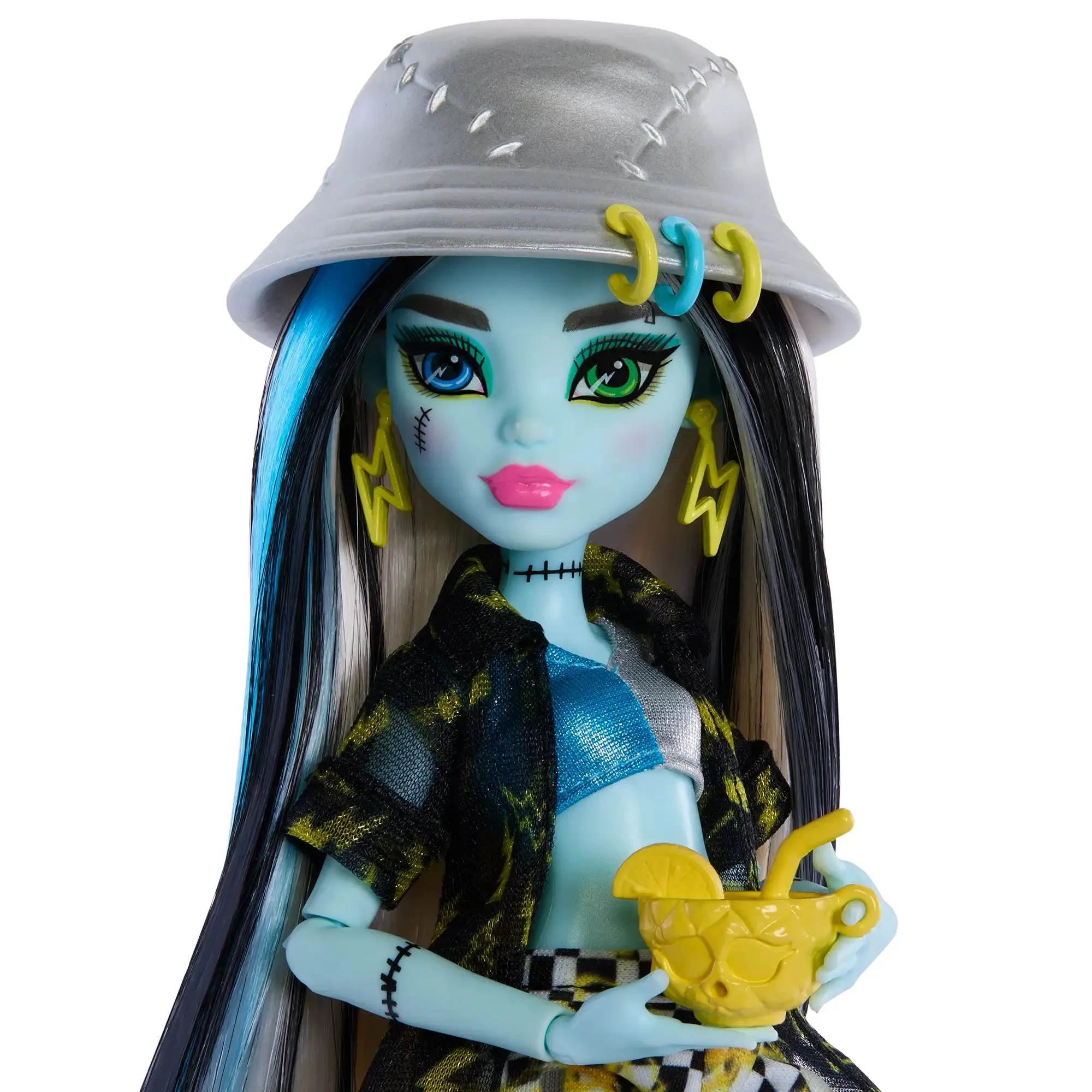 Monster High Scare-Adise Island Frankie Stein Fashion Doll With Swimsuit and Accessories