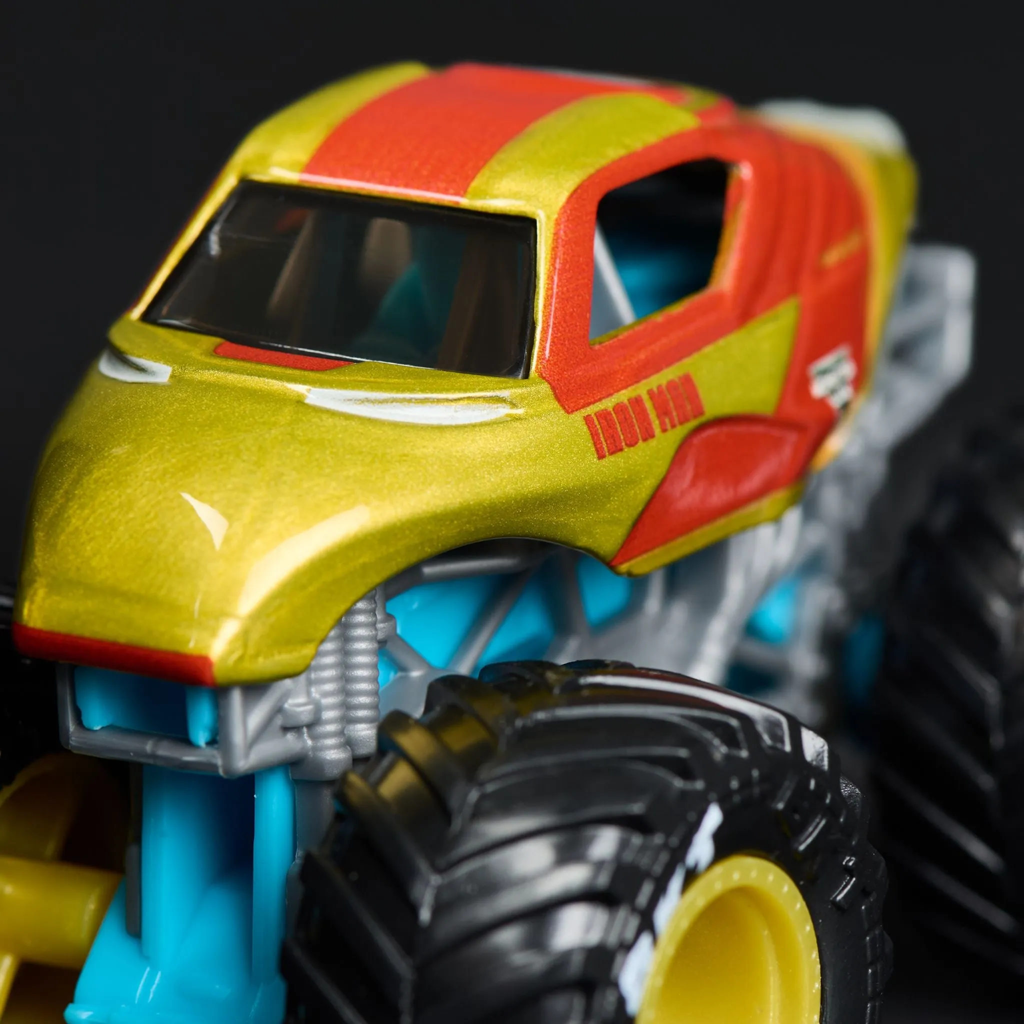 Monster Jam 1:64 Marvel 2 Pack - Iron Man vs War Machine