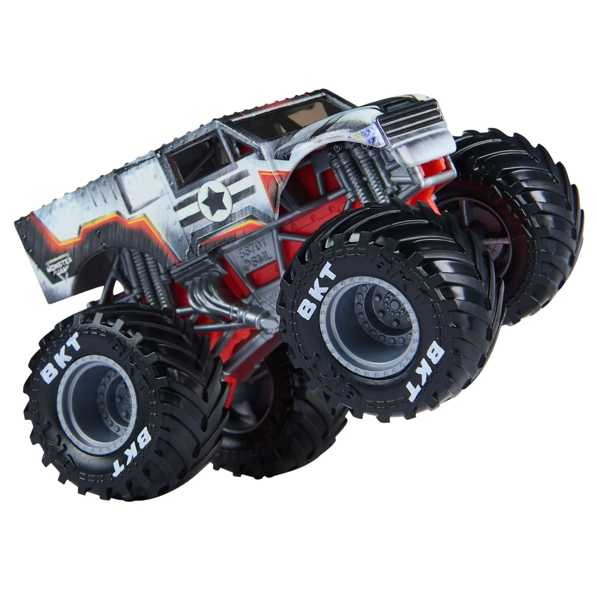 Monster Jam 1:64 Marvel 2 Pack - Iron Man vs War Machine