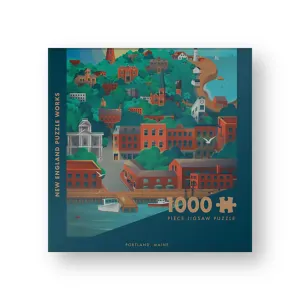 New England Puzzle Works Portland, Maine 1000 Piece Jigsaw Puzzle