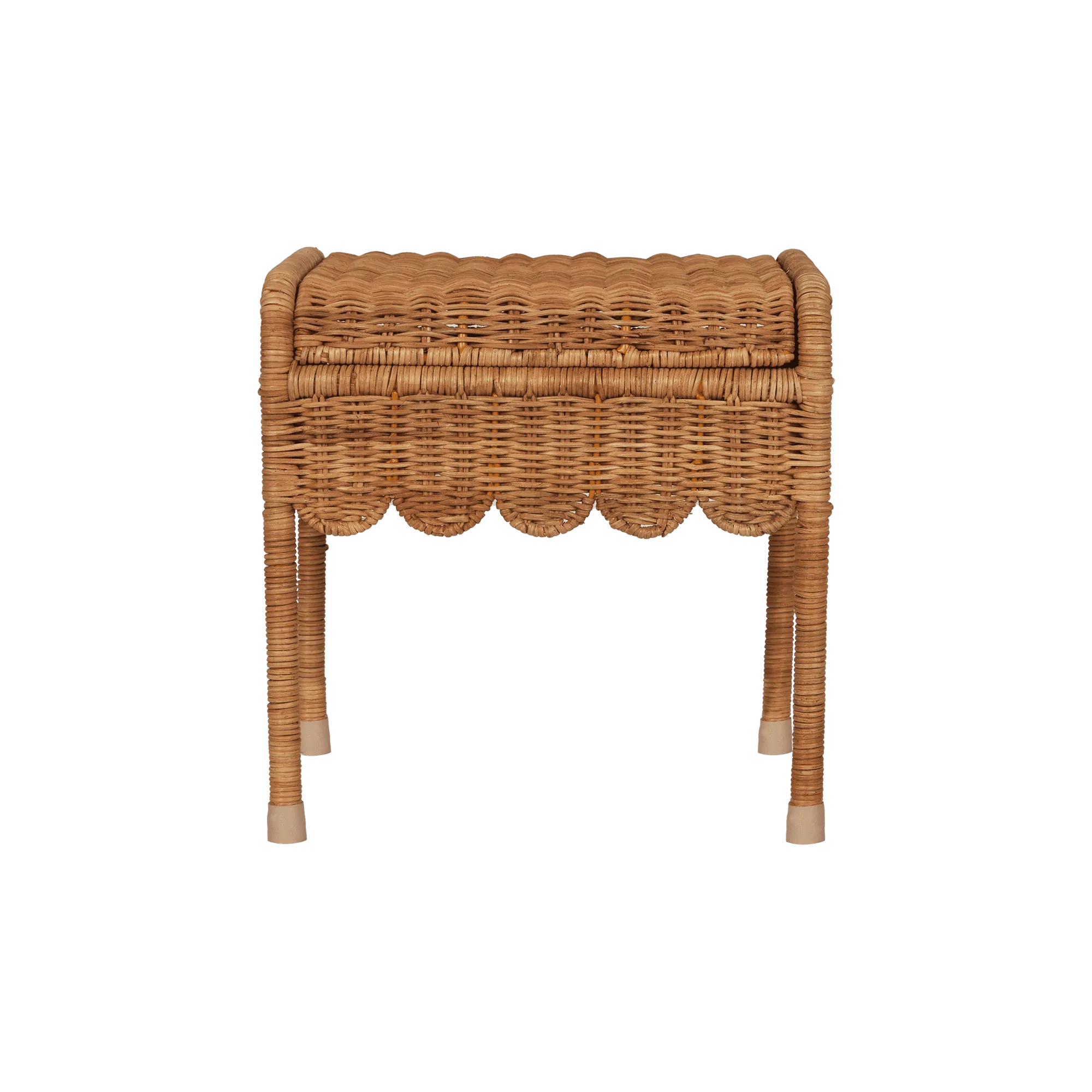 Olli Ella Rattan | Petal Storie Stool | Natural