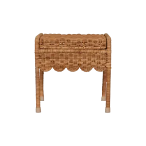 Olli Ella Rattan | Petal Storie Stool | Natural