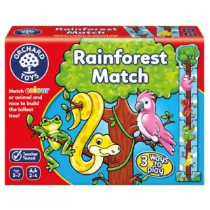Orchard Toys 111 Rainforest Match Wise - Kids Toys