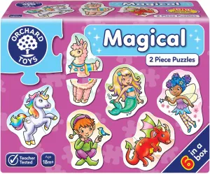 Orchard Toys 296 Magical Puzzles Wise - Kids Toys