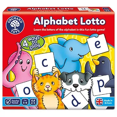 Orchard Toys Alphabet Lotto Wise - Kids Toys