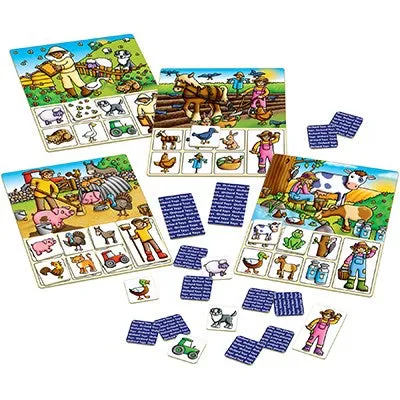 Orchard Toys Old MacDonald Lotto Wise - Kids Toys