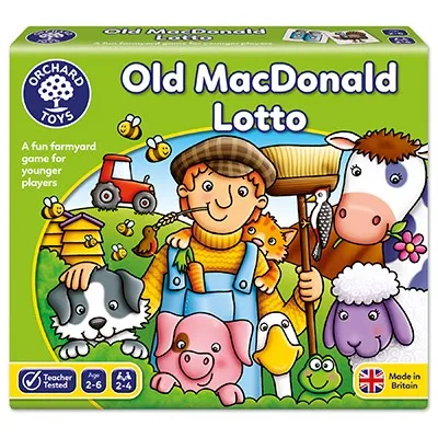Orchard Toys Old MacDonald Lotto Wise - Kids Toys