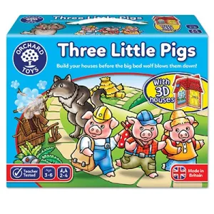 Orchard Toys Three Little Pigs Wise - Kids Toys