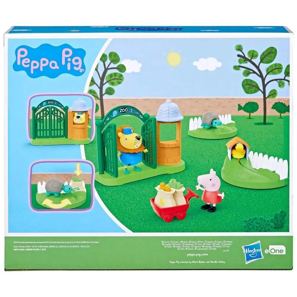 Peppa Pig Toys Peppa's Day at the Zoo Playset