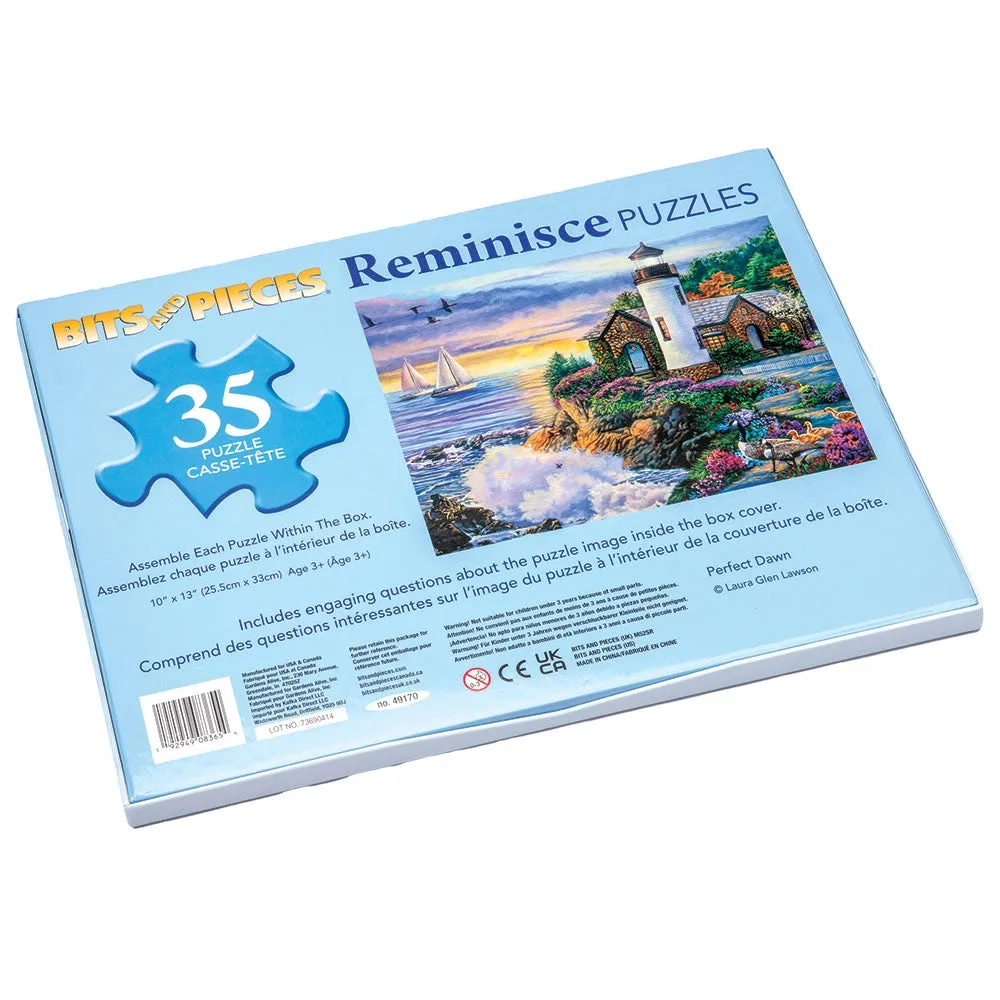 Perfect Dawn Extra Large Piece Reminisce Jigsaw Puzzle Bits and Pieces
