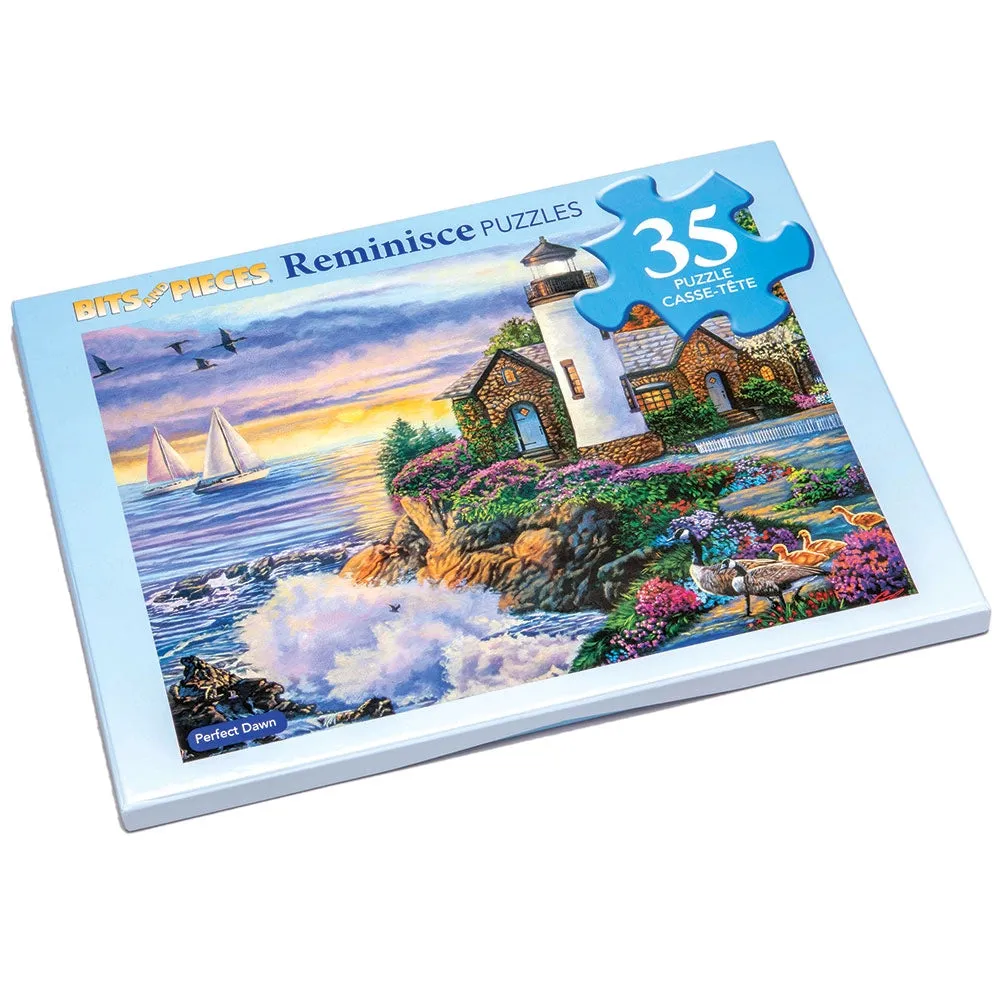 Perfect Dawn Extra Large Piece Reminisce Jigsaw Puzzle Bits and Pieces