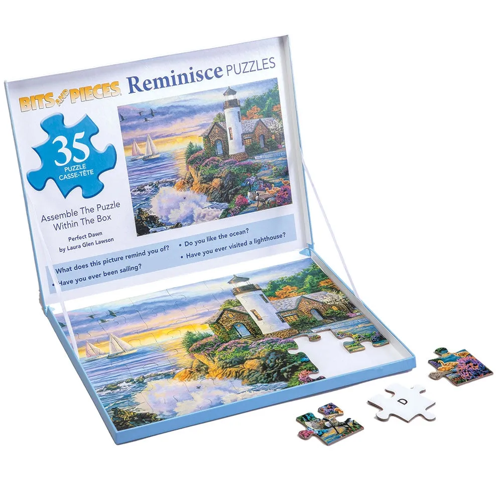 Perfect Dawn Extra Large Piece Reminisce Jigsaw Puzzle Bits and Pieces
