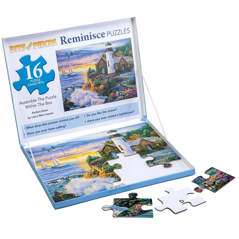Perfect Dawn Extra Large Piece Reminisce Jigsaw Puzzle Bits and Pieces