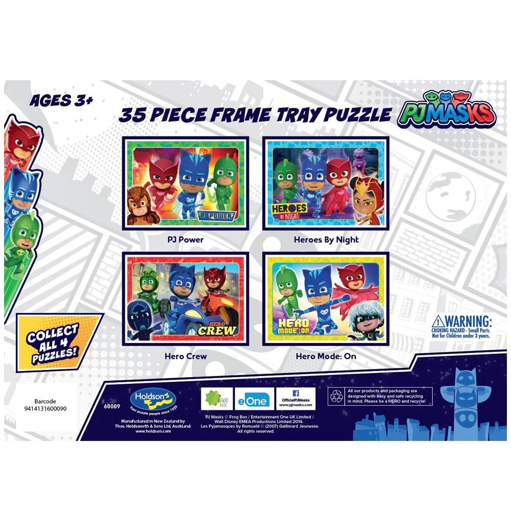 Pj Masks 35 Piece Frame Tray Puzzle Assorted Styles