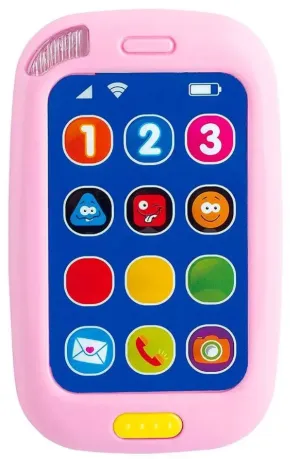 Playgo Toys Ent. Ltd. Baby Touch Learning Phone Pink
