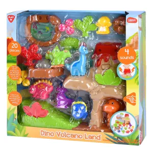 Playgo Toys Ent. Ltd. Dino Volcano Land
