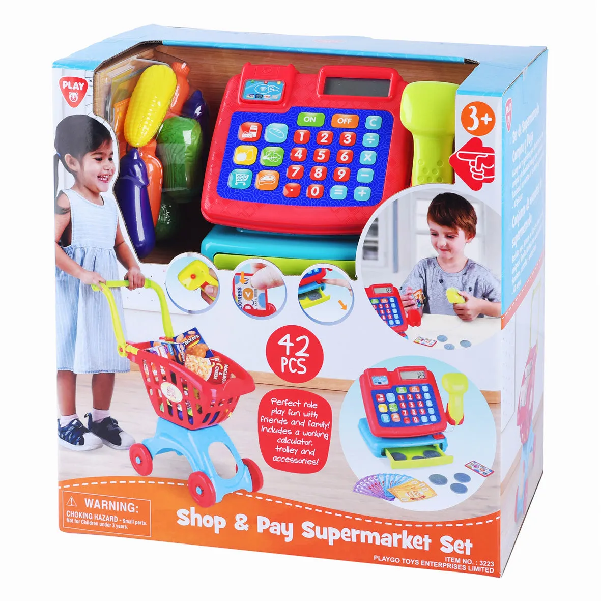 Playgo Toys Ent. Ltd. Shop & Play Supermarket Set
