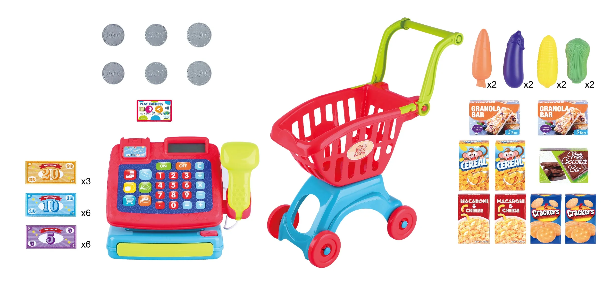 Playgo Toys Ent. Ltd. Shop & Play Supermarket Set