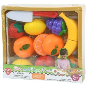 Playgo Toys Ent. Ltd. Slice And Share Fruit 11 Piece