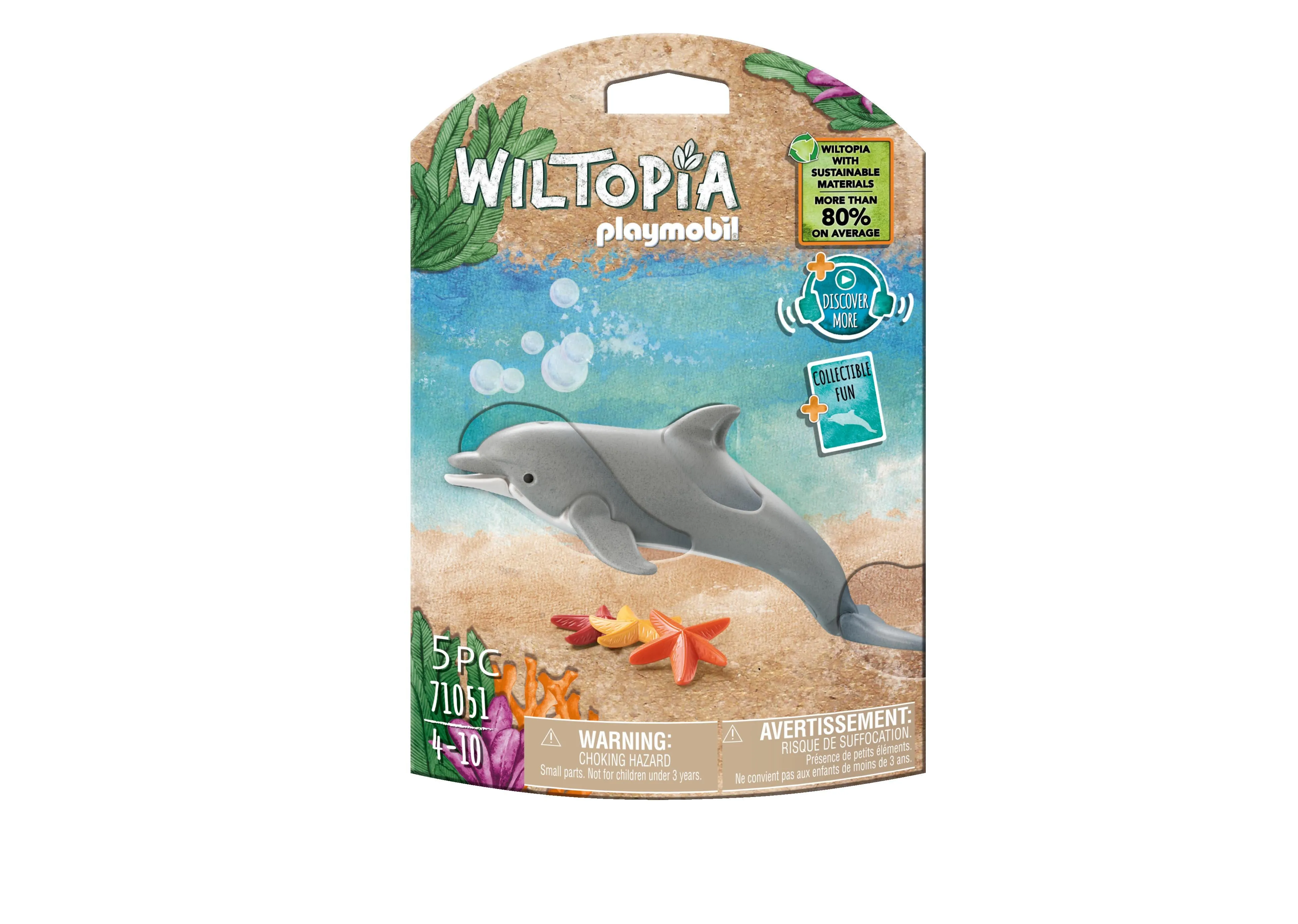 Playmobil 71051 Wiltopia - Dolphin Wise - Kids Toys