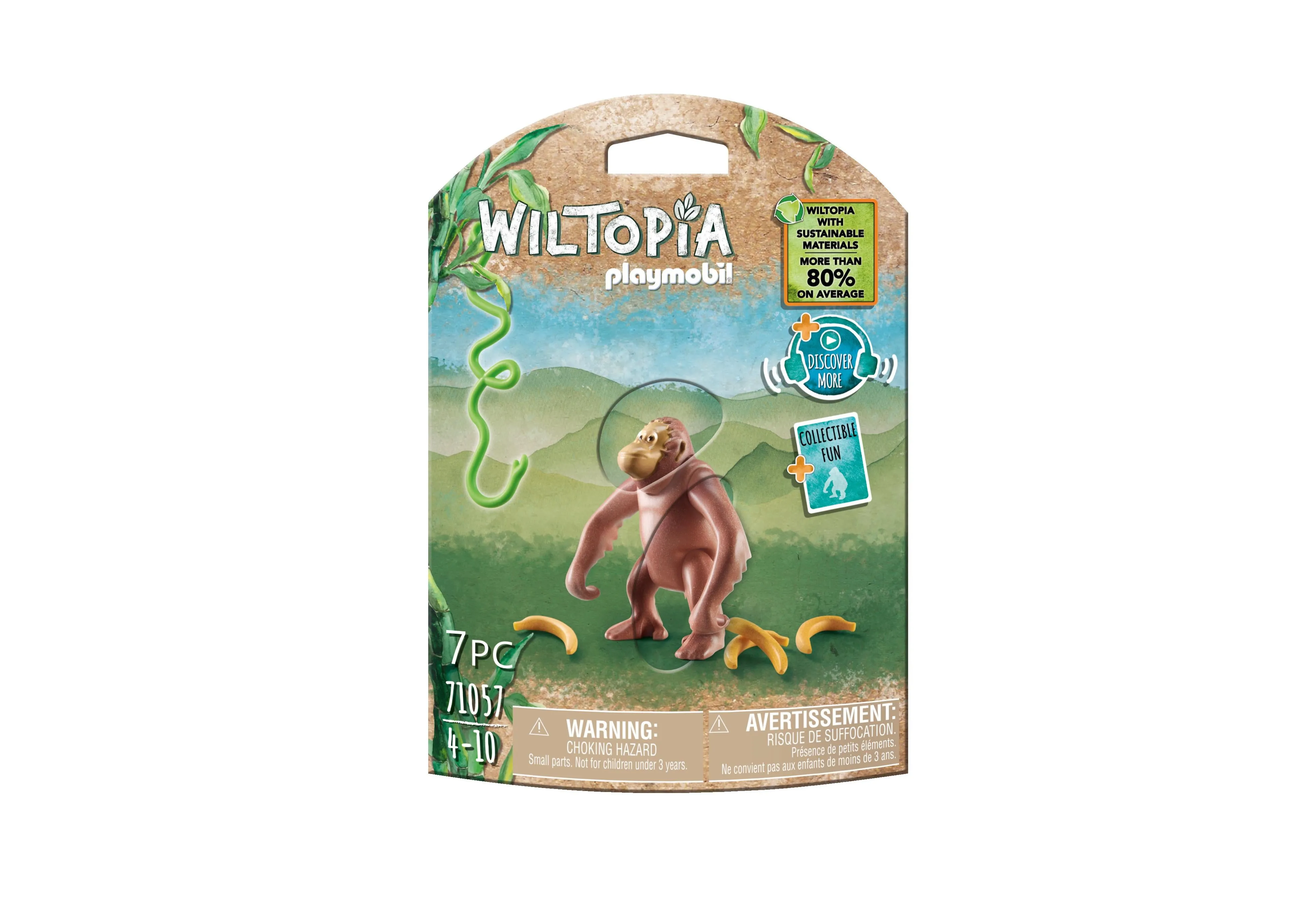 Playmobil 71057 Wiltopia - Orangutan Wise - Kids Toys