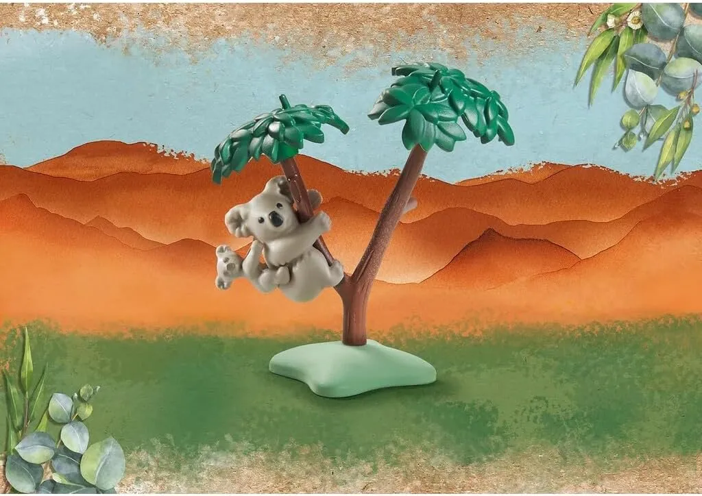 PLAYMOBIL 71292 Wiltopia - Koala with Baby Wise - Kids Toys