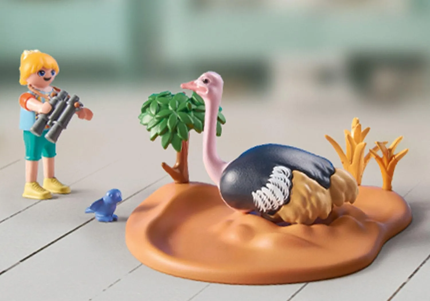 PLAYMOBIL 71296 Wiltopia - Ostrich nest Wise - Kids Toys