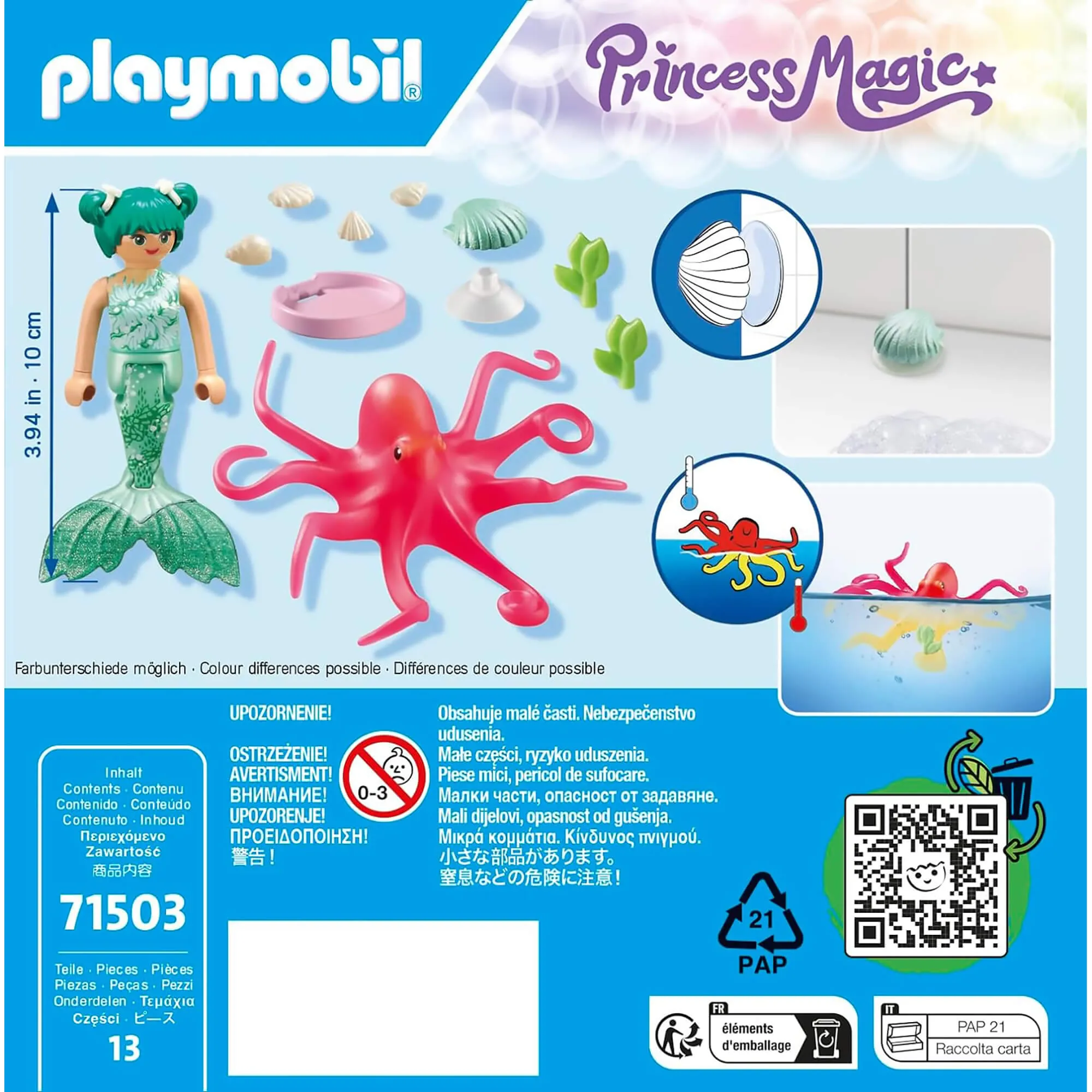 PLAYMOBIL Princess Magic Mermaid with Octopus 71503