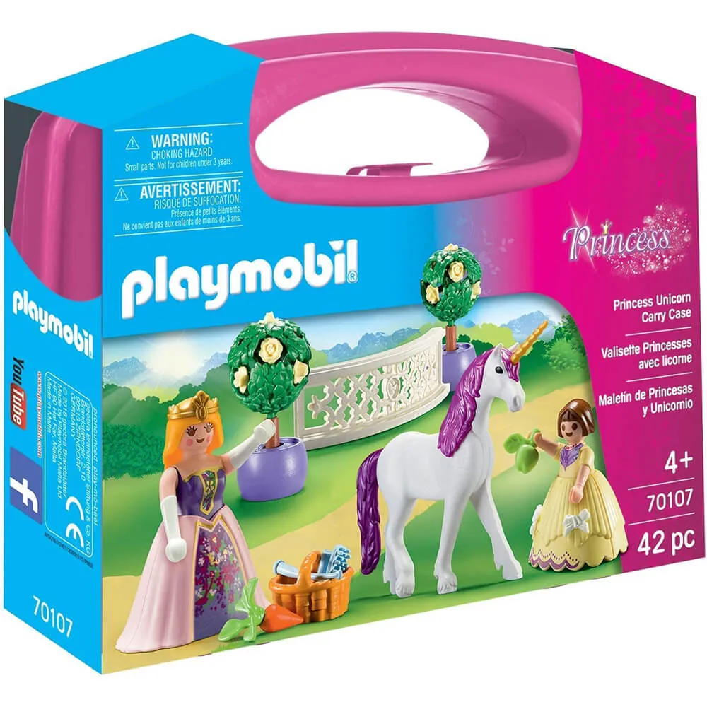 PLAYMOBIL Princess Unicorn Carry Case (70107)