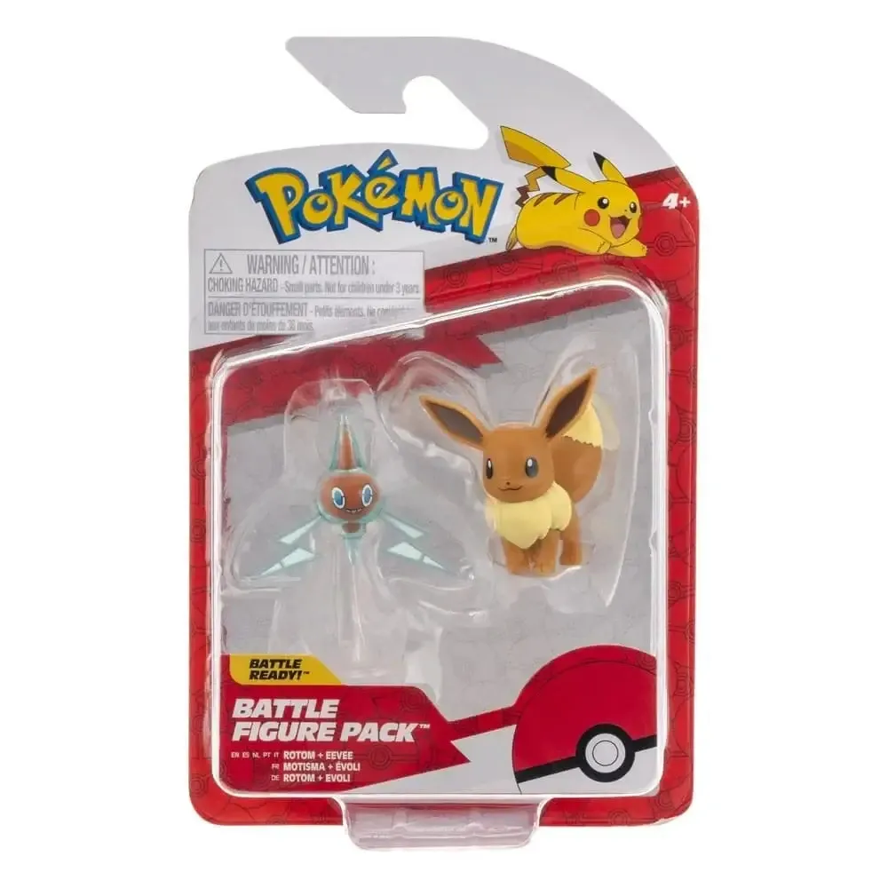 Pokemon Battle Figure Pack Rotom and Eevee