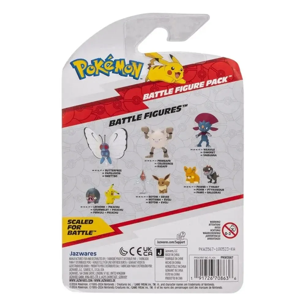 Pokemon Battle Figure Pack Rotom and Eevee
