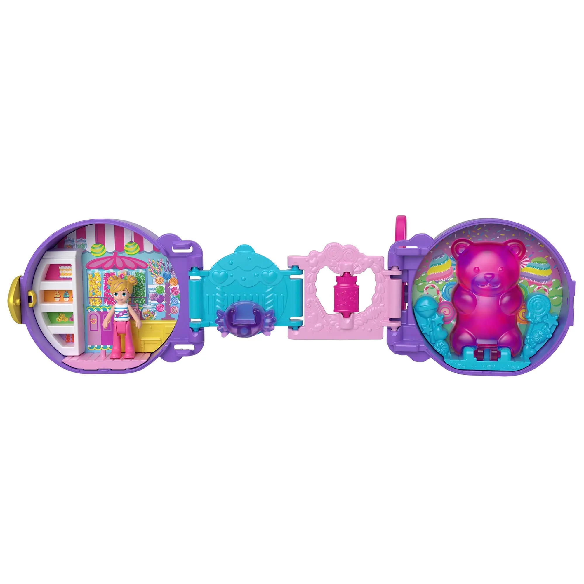 Polly Pocket On the Go Candy Store Compact Set