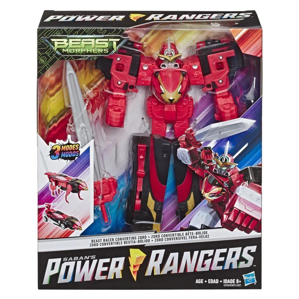 Power Rangers Beast Morphers Beast Racer Zord Figure