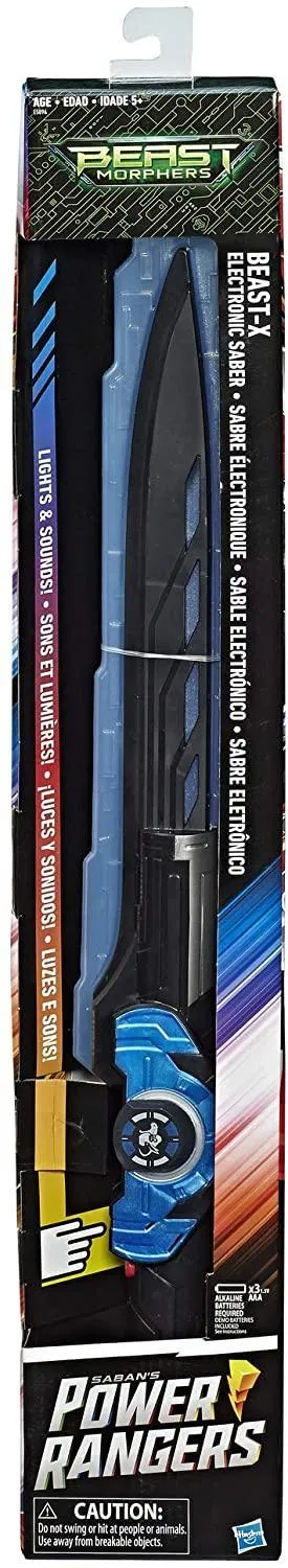 Power Rangers E5896 Beast Morphers - Electronic X-Saber Sword